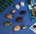North Shore-opoly Pebbles and Dice